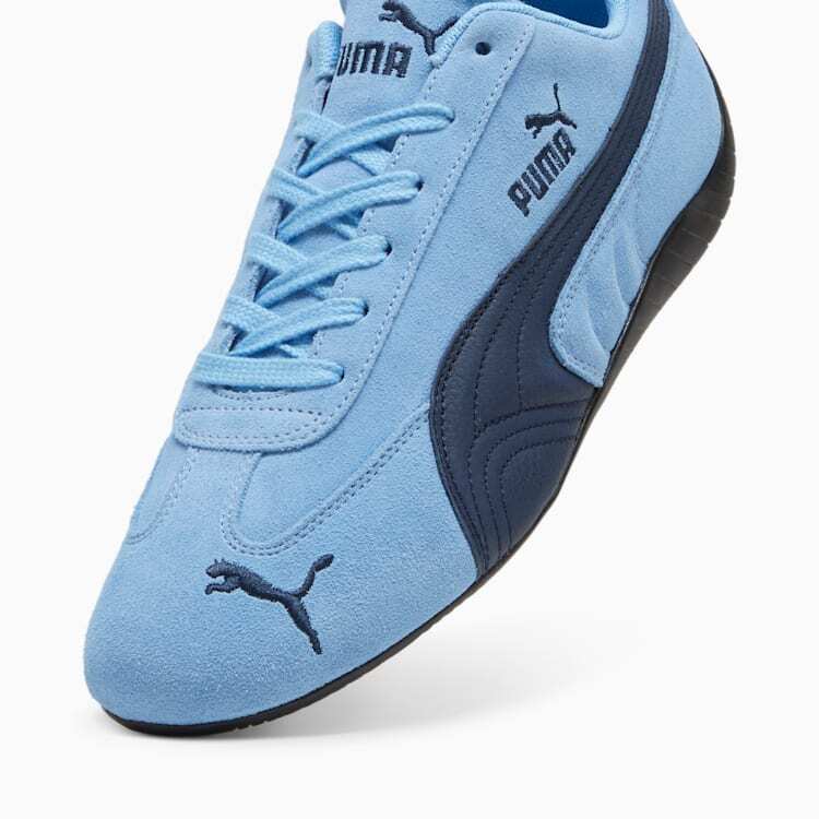 Pre-owned Puma 398847-01  Speedcat Archive Team Light Blue Club Navy (men's)