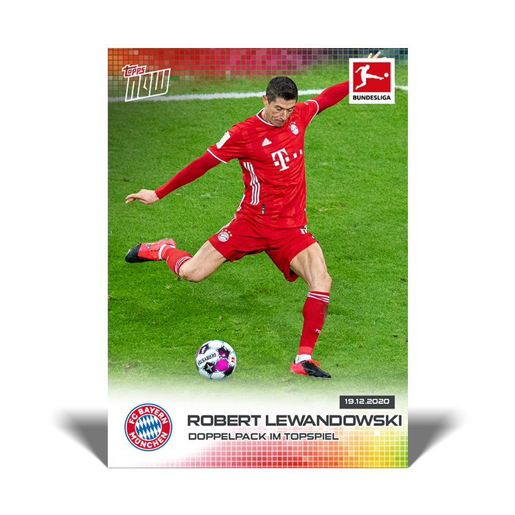 Topps Now Bundesliga 2020-21 - Card 074 - Robert Lewandowski - Bayern München