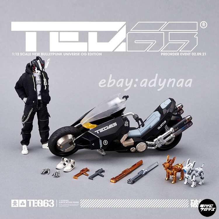 SF・ファンタジー・ホラー deviltoys 1/12 TEQ63 ONIMARU DELUXE SET Devil Toys x Quiccs Bullet Punk TEQ63 1/12 Onimaru Deluxe