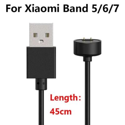 Cable for Xiaomi MiBand 5, 6, 7 and more | mi band smart watch, 4.5 cm