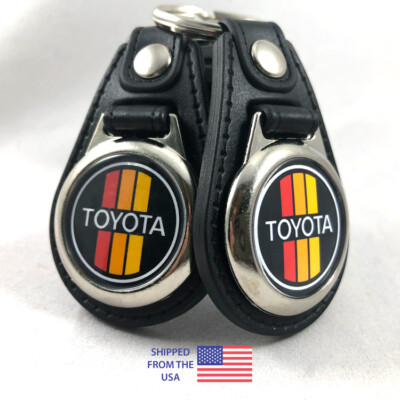 Key Fob Key Ring Keychain for Retro Toyota (2-Pack) | eBay