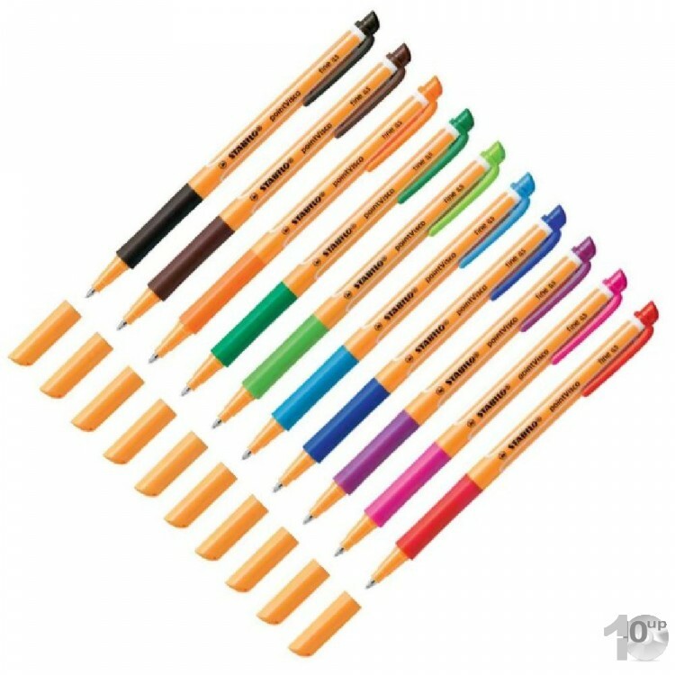 Stabilo Gel-Roller pointVisco Stärke 0,5 mm versch. Farben zur Auswahl