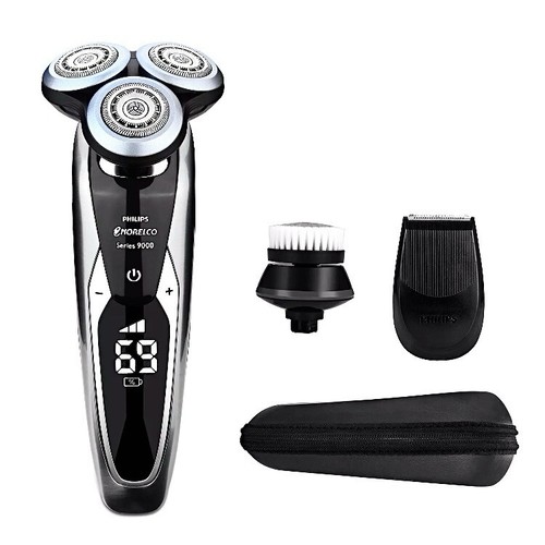 New Sealed Philips Norelco Series 9000 Wet/Dry Electric Shaver Trimmer Kit S9733
