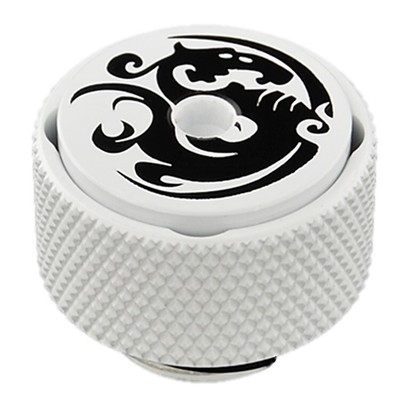 Bitspower G1/4'' Air Exhaust Fitting, Deluxe White