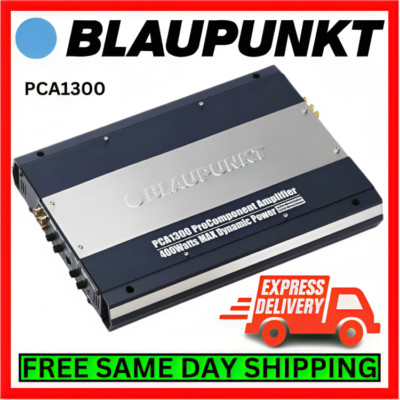 Blaupunkt Amplifier For Car Mono Channel Bass Boost Audio Subwoofers 4 Ohm 400W