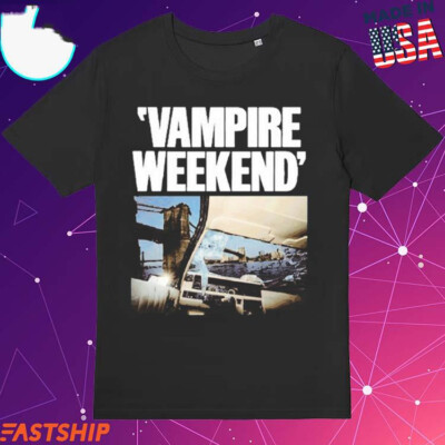 Vampire Weekend Only God Was Above Us T-shirt Cotton Tee S-4XL BO141