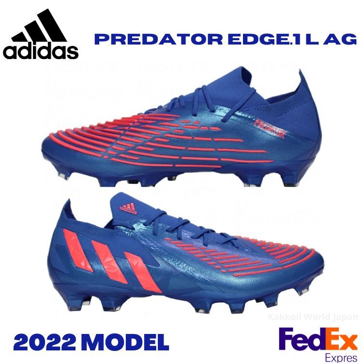 adidas Men's Soccer Cleats Shoes Predator Edge.1 L AG Hi-Res
