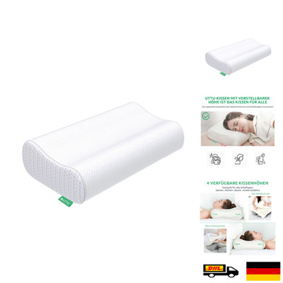 UTTU Memory Foam Nackenkissen 60x36x13 11cm verstellbar