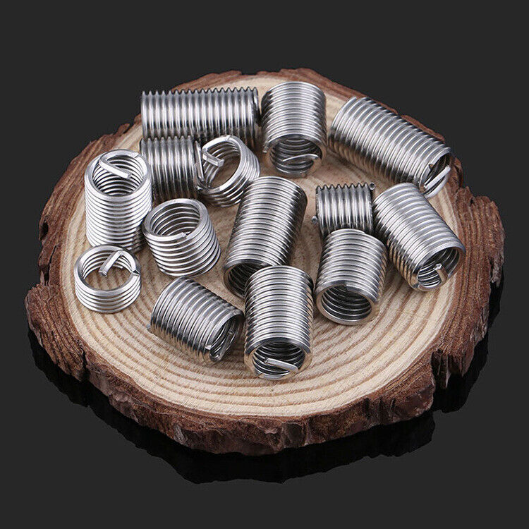 1/4 5/16 3/8 1/2 Helicoil Thread Inserts 304 Stainless Wire Insert Thread Repair
