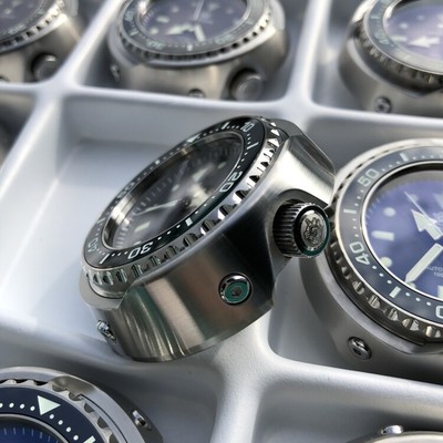 Pre-owned Steeldive Men Automatic Watch 1000m Waterproof Dive Watches Luminous Big Tuna