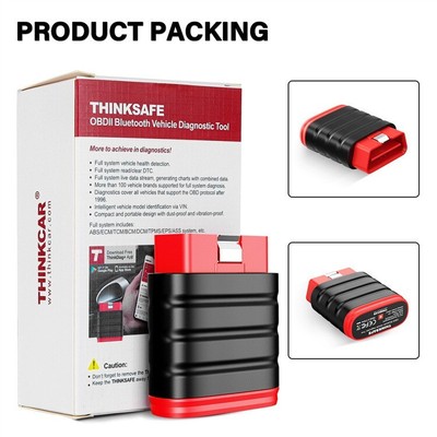 ThinkCar Thinksafe OBD2 Scanner Car Code Reader All System Diagnostic Scan Tool