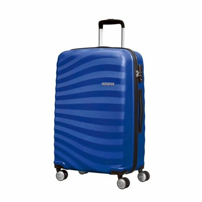 American Tourister Ocean Front Spinner Trolley Koffer 68 cm Ocean Blue