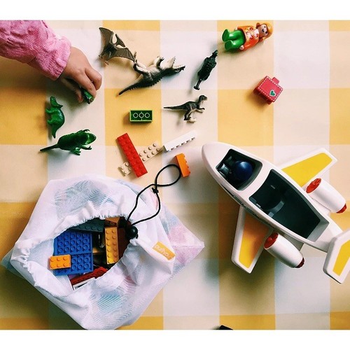 Purifyou Premium Reusable Mesh Produce Bags Superior Double-Stitched Set of 9