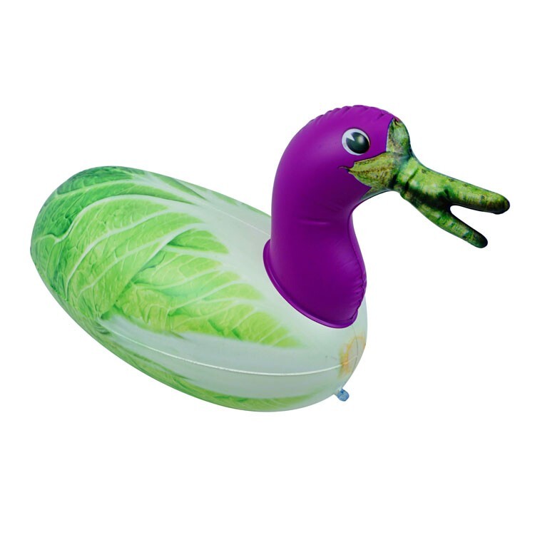 Inflatable World Inflatable Cabbage Duck Toy 26" L
