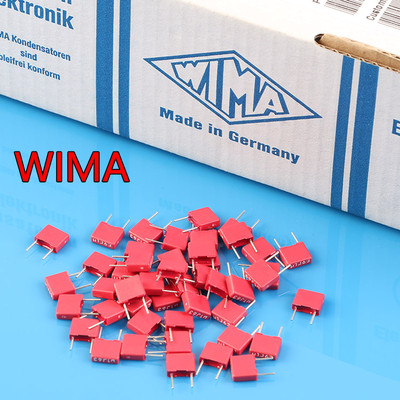 10PCS NEW  WIMA MKS2 0.1uF (0.1µF 100nF 0,1uF) 100V pitch:5mm 