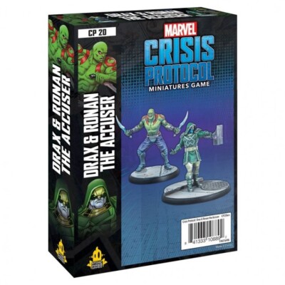 Drax and Ronan the Accuser Character Pack Marvel Crisis Protocol NIB