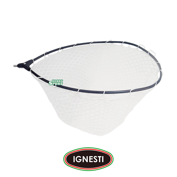 TESTA GUADINO  GOMMA SILICONICA RETE X AREA TROUT 50 x 45 X 30 ATTACCO FILETTATO