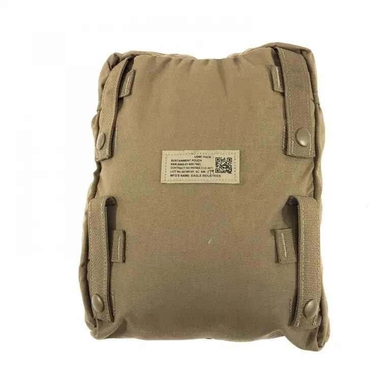 USMC Sustainment Pouch: US Marine Corps MOLLE II Water Resistant Coyote Pouch