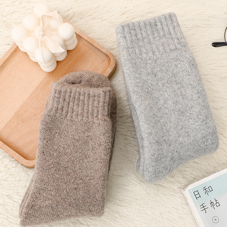 Lot 5Pairs Men Wool Cushioned Thick Boot Thermal Warm Crew Hiking Socks Winter