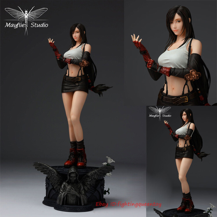 ね*ら様 FF7 Tifa(ティファ) 1/4フィギュア [Mayflies S Mayflies Studio 1/4 Tifa Lockhart 20.5'' High Limited Resin