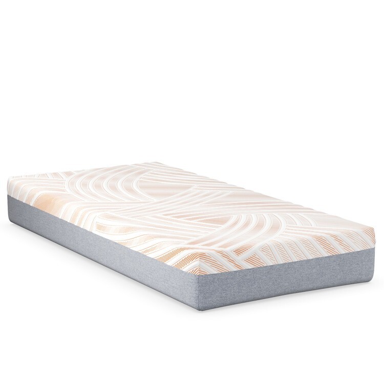 10" Twin Memory Foam Mattress for Adjustable Bed Base W/ Jacquard Cover Mattress