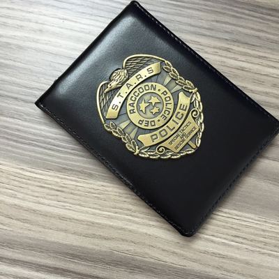 Resident Evil Stars Dep Raccoon Police Badge & Badge ID