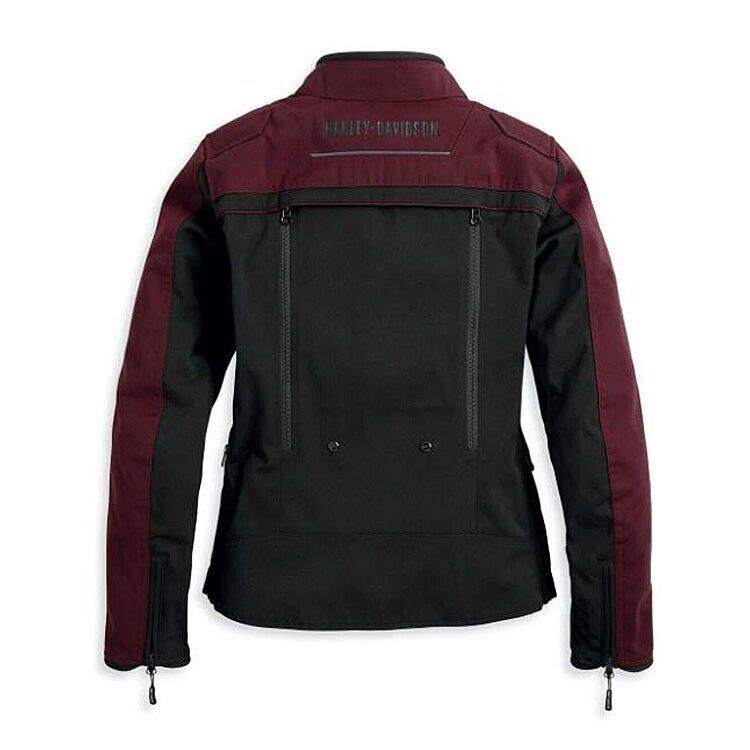 Pre-owned Harley-davidson ® Women's Colorblock Switchback Lite Riding Jacket, 97150-23vw