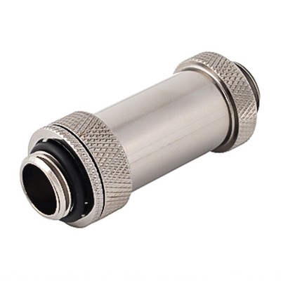 Bitspower G1/4'' Adjustable Aqua Link Pipe (41-69mm), Black Sparkle