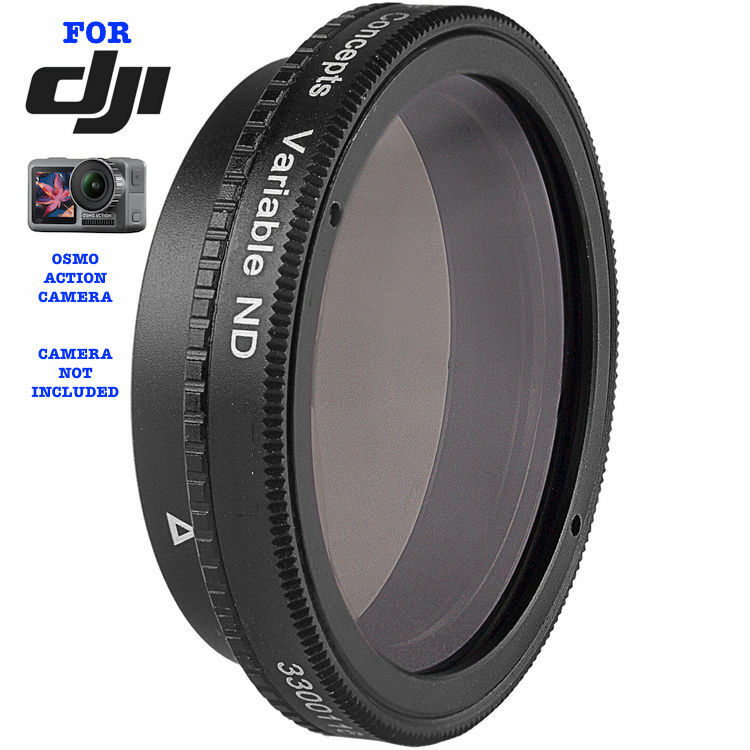 HD VARIABLE NDX FILTER ND2-ND400 FOR DJI OSMO ACTION CAMERA