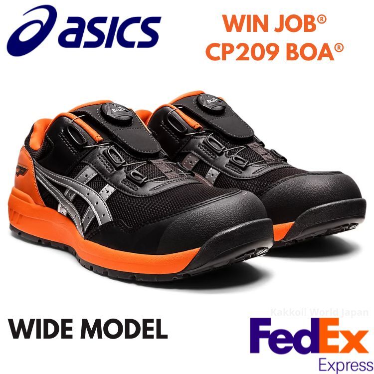 新品未使用　asics WINJOB CP209 BOA 26cm Asics Men's Safety Toe Work Shoes Win Job CP209 BOA 1271A029