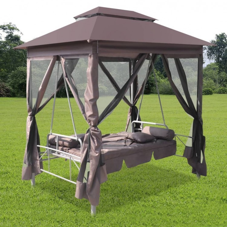 Outdoor Gazebo Swing Chair Coffee Patio Bed Hanging Benches
