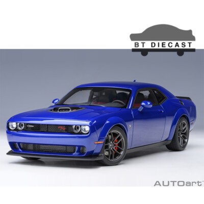 AUTOart 2022 DODGE CHALLENGER R/T SCAT PACK WIDEBODY 1/18 INDIGO BLUE 71772