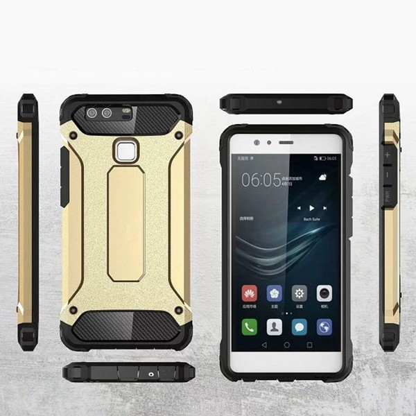 Funda hibrida anti-golpes para Huawei P9 y P9 LITE  protector CALIDAD - Imagen 3