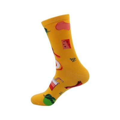 Pizza Socks Box 4 Pairs Weird Funny Crazy Gift Socks
