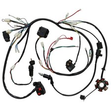 GY6 Wire Harness Wiring Assembly Wire Loom Harness CDI fit ATV Quad
