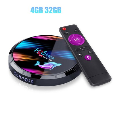 H96 MAX X3 S905X3 Android 9.0 Smart Set Top Box 4G 128G TV Box WiFi Media player
