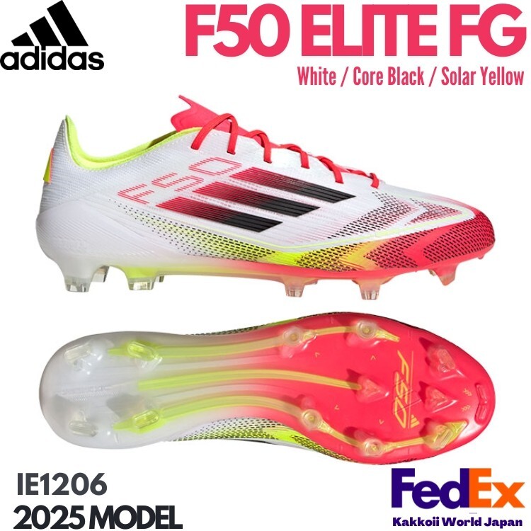 F50 エリート　AG 27㎝ adidas アディダス F50 ELITE AG(ホワイト×ブラック×ゴールド