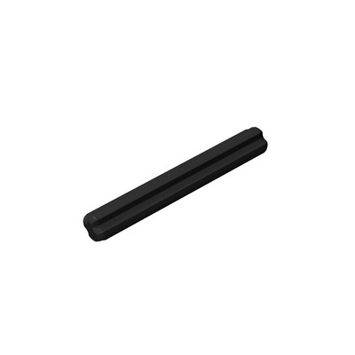 50pcs Part 3705 Technique Crossbar Cross Axis 1x4 4m Black Building Pieces Parts