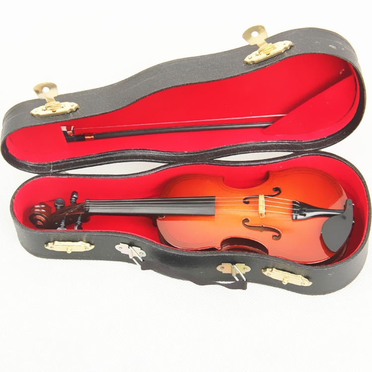 Delicate Miniature Mini Violin with Case and Bow Great Gift Idea 4 inches eBay