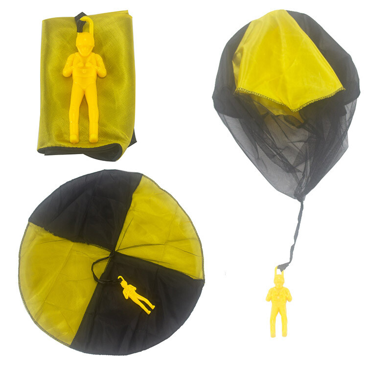 Children's Hand-Thrown Parachute Toys Soldiers Parachute Out