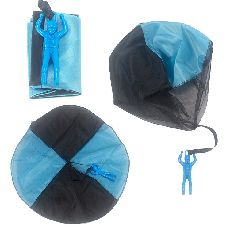 Children's Hand-Thrown Parachute Toys Soldiers Parachute Outdoor Toys