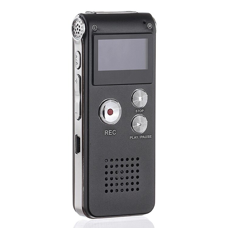 Digital Voice Recorder Activated Mini Digital Sound Audio Dictaphone MP3 8G JF03