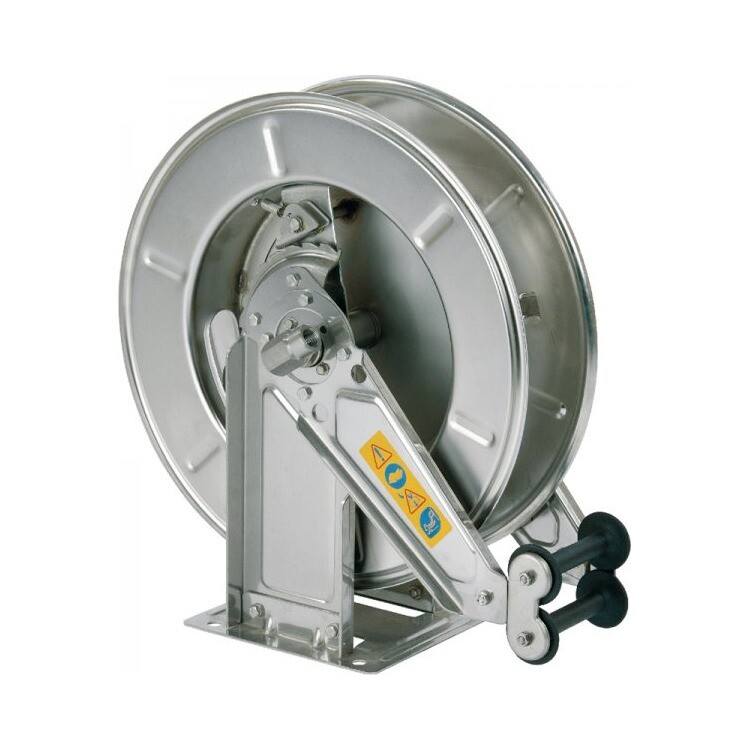 15 Metre Stainless Steel Retractable High Pressure Hose Reel Power