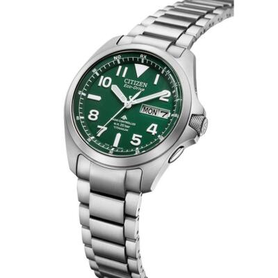 Pre-owned Citizen Professional Master Promaster Radio Clock Pmd56-2951 Watch