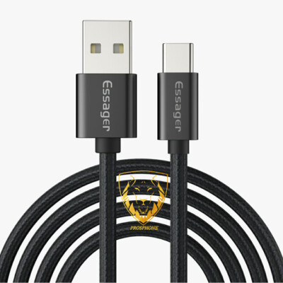 Fast Speed Charging USB Type C Data Charger Cable For Samsung Huawei Google