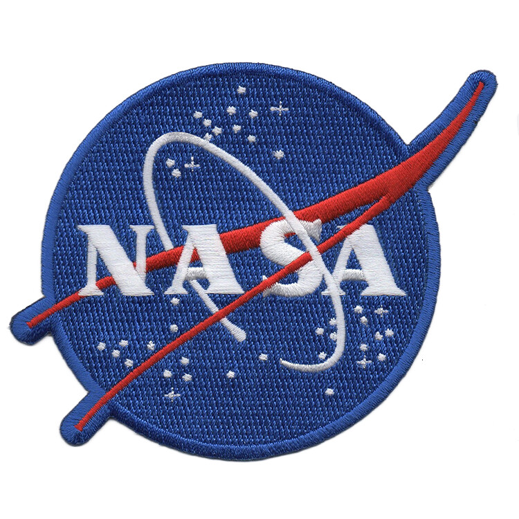 NASA Meatball 1-1/2" Full Embroidered Emblem FREE SHIPPING