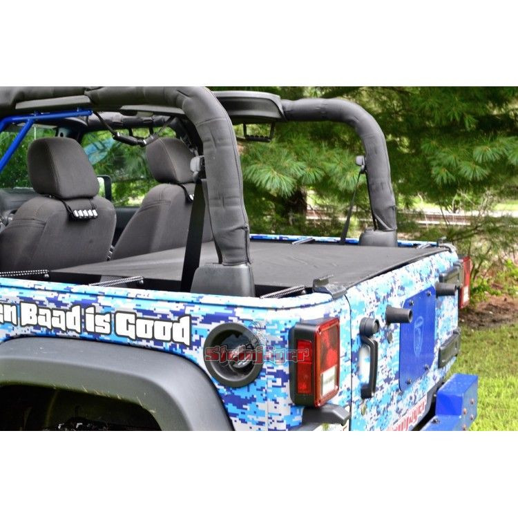 Rear Cargo Cover for Jeep Wrangler JK 2007-2018 2 Door Steinjager