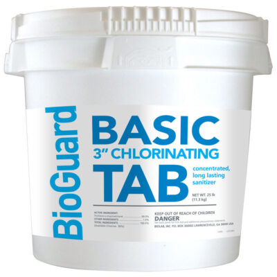 BioGuard Basic 3'' Chlorinating Tabs - 25 lb