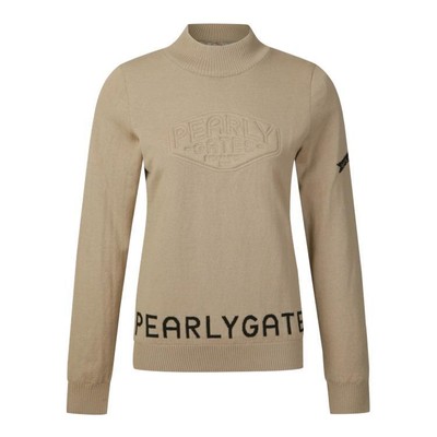 Genuine PEARLY GATES GOLF Womens wool blend windproof turtleneck
