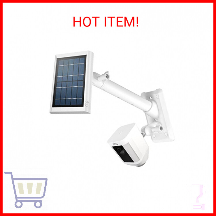 HOLACA 2-in-1 Wall Mount Bracket for Ring Solar Panel, Spotlight Cam Battery and